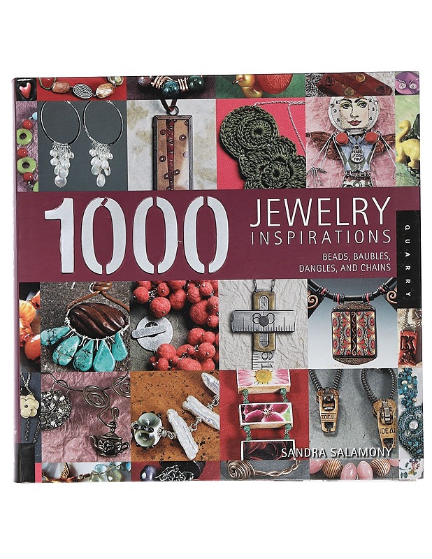 1000 jewelry inspirations : beads, baubles, dangles, and chains - Sandra Salamony - Tietokirjat ja oppaat - 10105426324 - 0