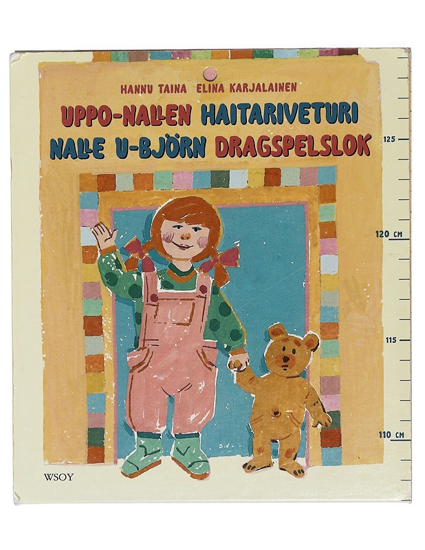 Uppo-Nallen haitariveturi : Nalle U-Björn dragspelslok - Taina, Hannu - Lastenkirjat - 10105426323 - 0