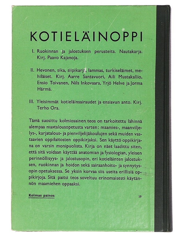 Maanviljelysoppi 1 - Ilmari Majaniemi - Tietokirjat - 10105426327 - 1