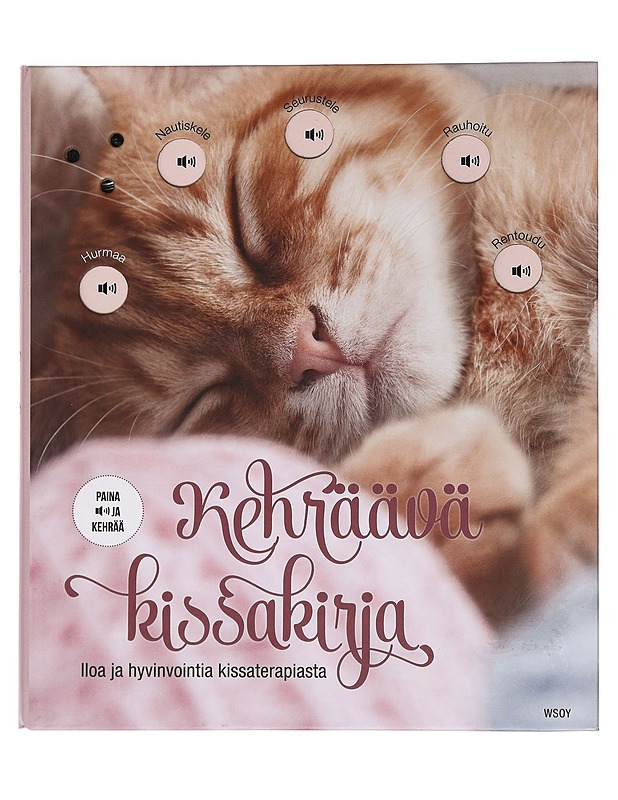 Kehräävä kissakirja : iloa ja hyvinvointia kissaterapiasta - Diederichs, Gilles - Tietokirjat ja oppaat - 10105426334 - 0