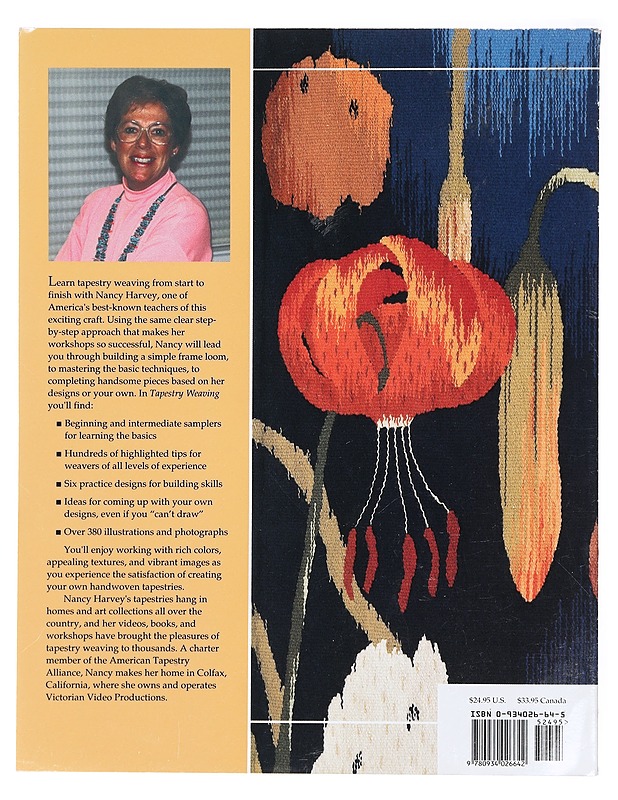 Tapestry Weaving : a Comprehensive Study Guide - Nancy Harvey - Tietokirjat ja oppaat - 10105426341 - 1