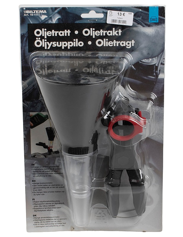 BILTEMA öljysuppilo - Muut urheiluvälineet ja vapaa-aika - 10105426420 - 0