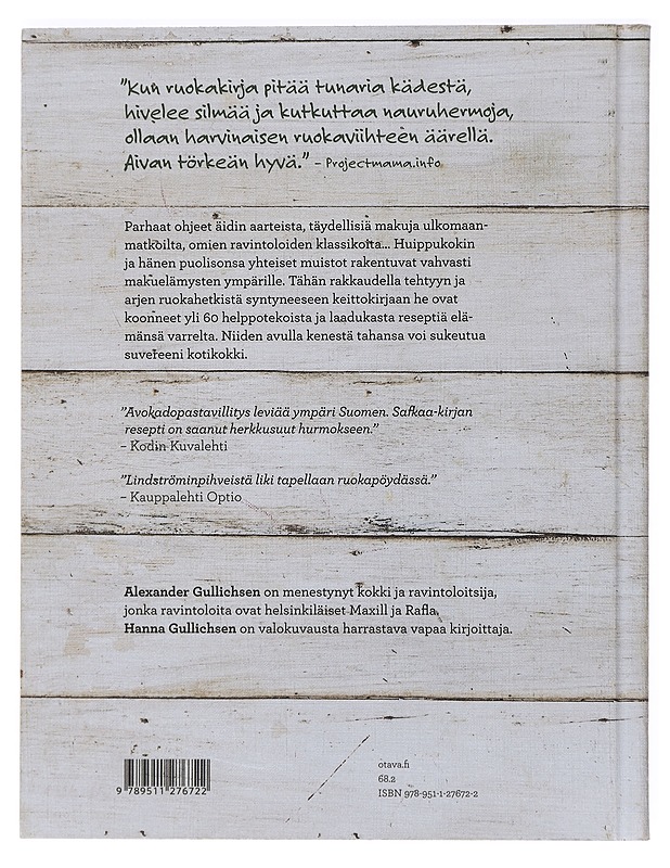 Safkaa : parempaa arkiruokaa - Gullichsen, Alexander - Ruokakirjat - 10105426422 - 1