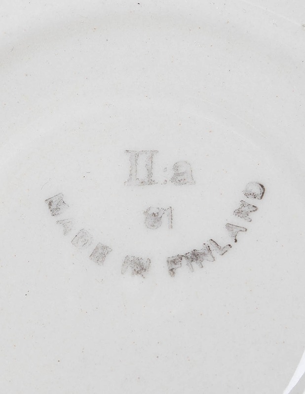 ARABIA mokkakupit ja aluslautaset, 6 kpl - Designsuosikit - 10105426434 - 2