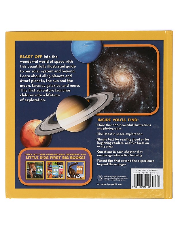 National Geographic : Kids First Big Book of Space - Hughes, Catherine D. - Lastenkirjat - 10105426437 - 1