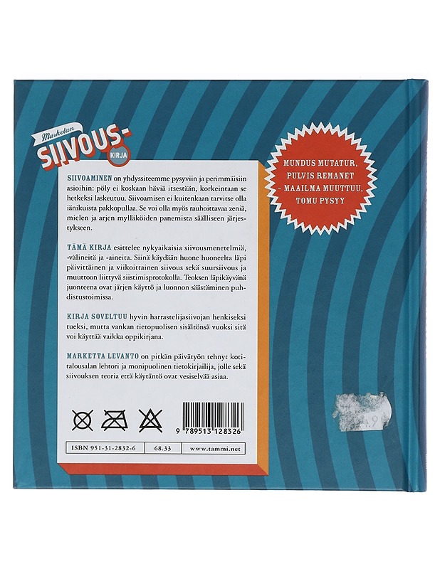 Marketan siivouskirja - Levanto, Marketta - Tietokirjat ja oppaat - 10105426448 - 1