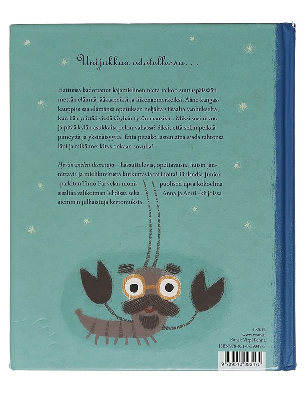 Hyvän mielen iltasatuja - Parvela, Timo - Lastenkirjat - 10105426451 - 1