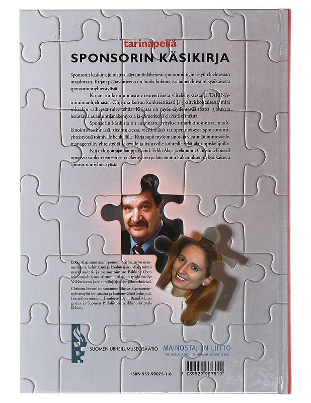 Tarinapeliä : sponsorin käsikirja - Alaja, Erkki - Tietokirjat ja oppaat - 10105426454 - 1