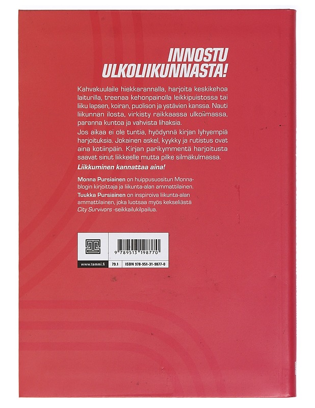 Ylös, ulos treenaamaan! - Pursiainen, Monna - Tietokirjat ja oppaat - 10105426457 - 1