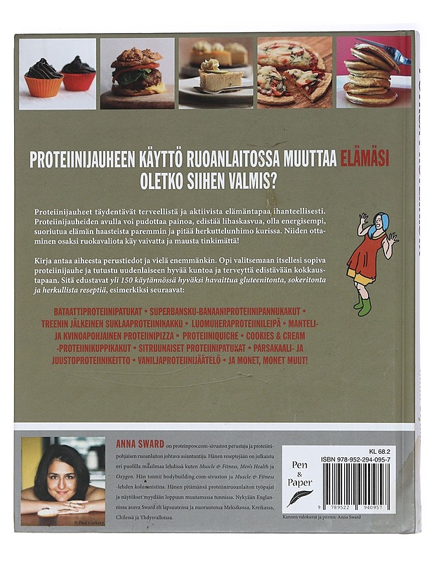 Potkua proteiinista : suuri proteiinikeittokirja : ajattele pirtelöä pidemmälle - Sward, Anna - Harrastekirjat - 10105426487 - 1
