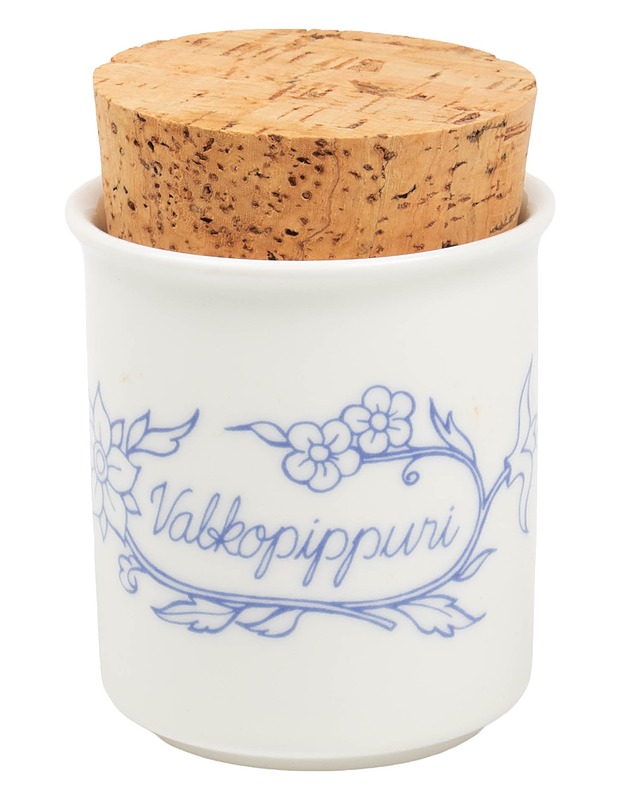 ARABIA Sininen keittiö valkopippuri maustepurkki - Designsuosikit - 10105426494 - 1