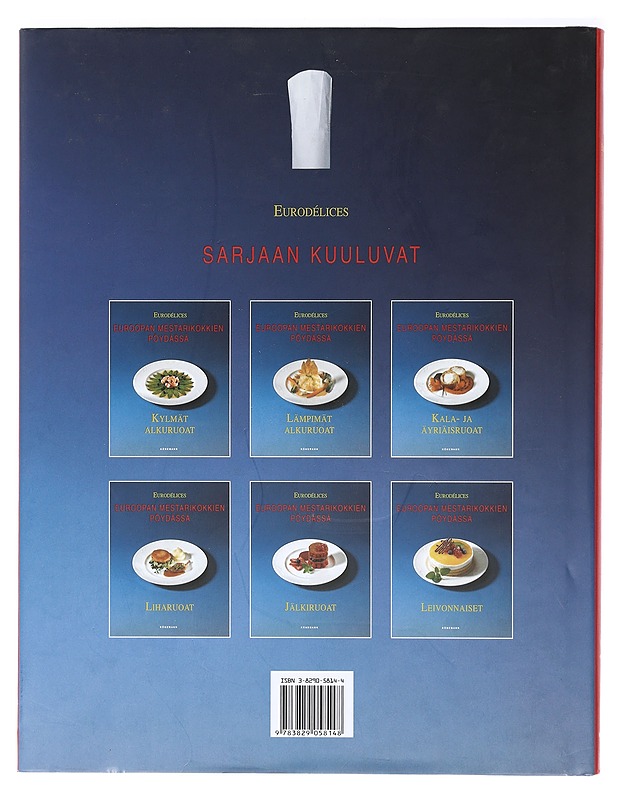 Euroopan mestarikokkien pöydässä: Jälkiruoat - Tuominen, Aksu - Ruokakirjat - 10105426500 - 1