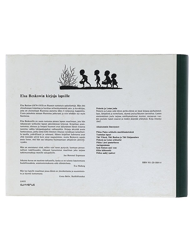 Petterin ja Lotan joulu - Beskow, Elsa - Lastenkirjat - 10105426507 - 1