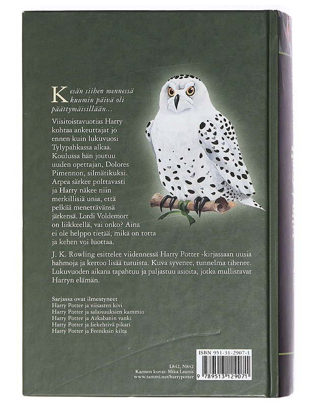 Harry Potter ja Feeniksin kilta - Rowling, J. K. - Lastenkirjat - 10105426515 - 1