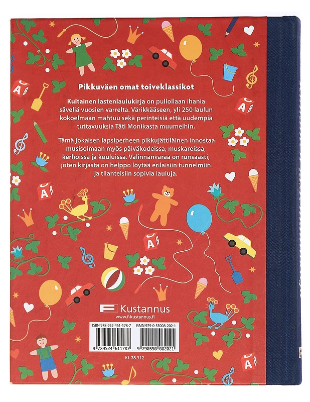 Kultainen lastenlaulukirja - Kari, Virpi - Lastenkirjat - 10105426521 - 1