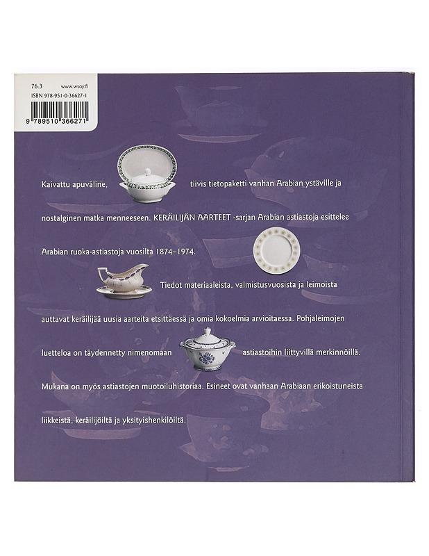 Arabian astiastoja - Kumela, Marjut - Harrastekirjat - 10105426531 - 1