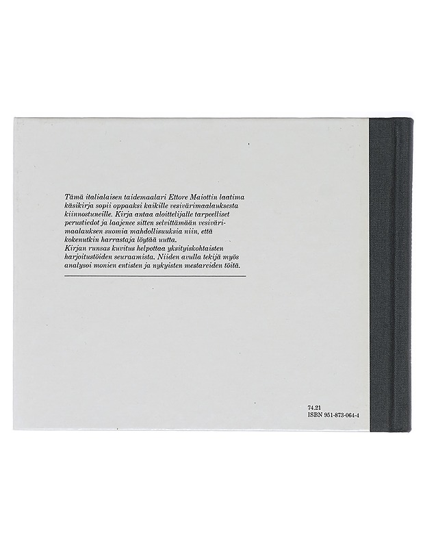 Akvarellimaalauksen käsikirja - Maiotti, Ettore - Tietokirjat ja oppaat - 10105426532 - 1