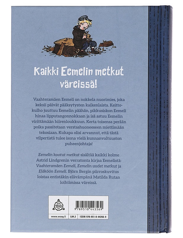 Eemelin kootut metkut - Lindgren, Astrid - Lastenkirjat - 10105426535 - 1