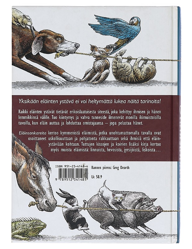 Eläinsankareita - Burghoff, Gary - Elämäkerrat ja muistelmat - 10105426537 - 1