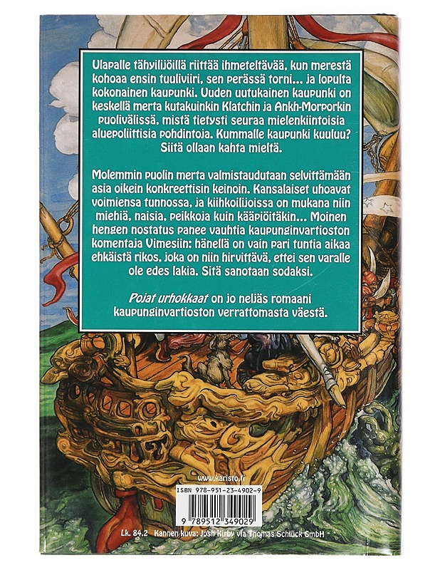 Pojat urhokkaat - Pratchett, Terry - Fantasia- ja scifi - 10105426545 - 1