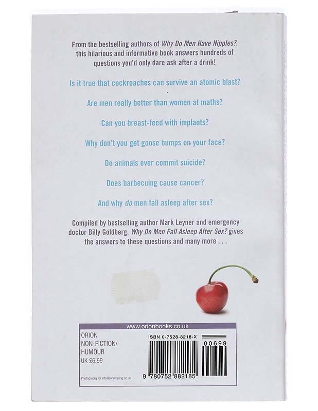Why Do Men Fall Asleep After Sex? - Leyner, Mark - Tietokirjat ja oppaat - 10105426567 - 1