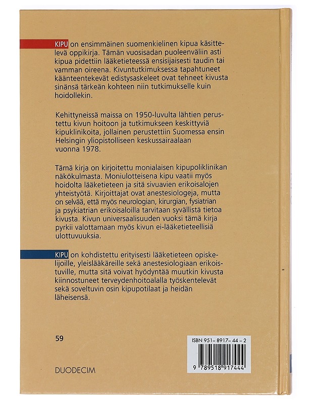 Kipu - Kalso, Eija - Tietokirjat - 10105426574 - 1