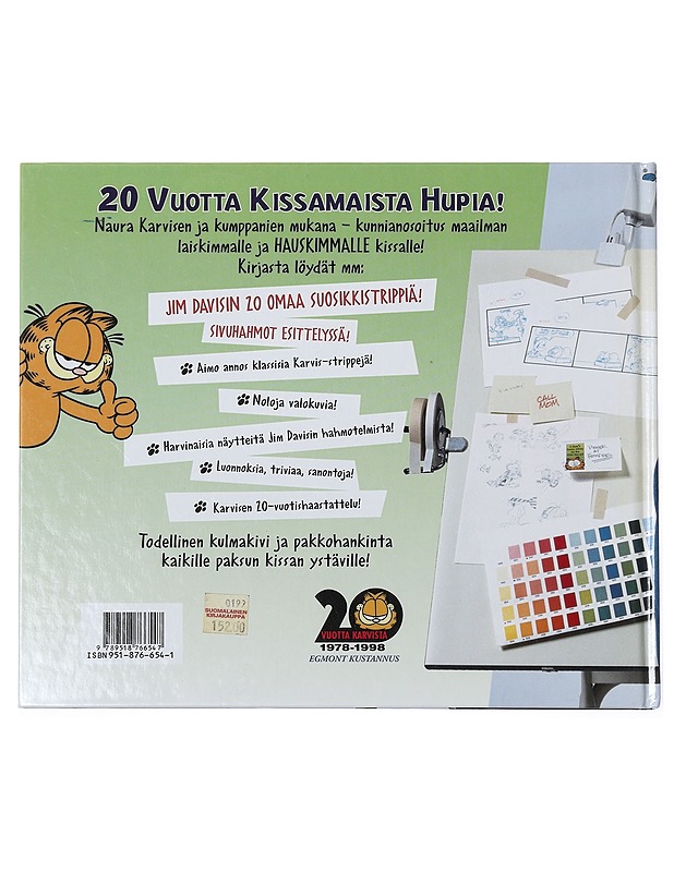 Karvisen 20-vuotisjuhlakirja - Davis, Jim - Sarjakuvat - 10105426571 - 1