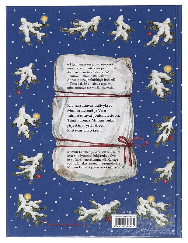 Mimmi Lehmän ja Variksen joulu - Wieslander, Jujja - Lastenkirjat - 10105426584 - 1