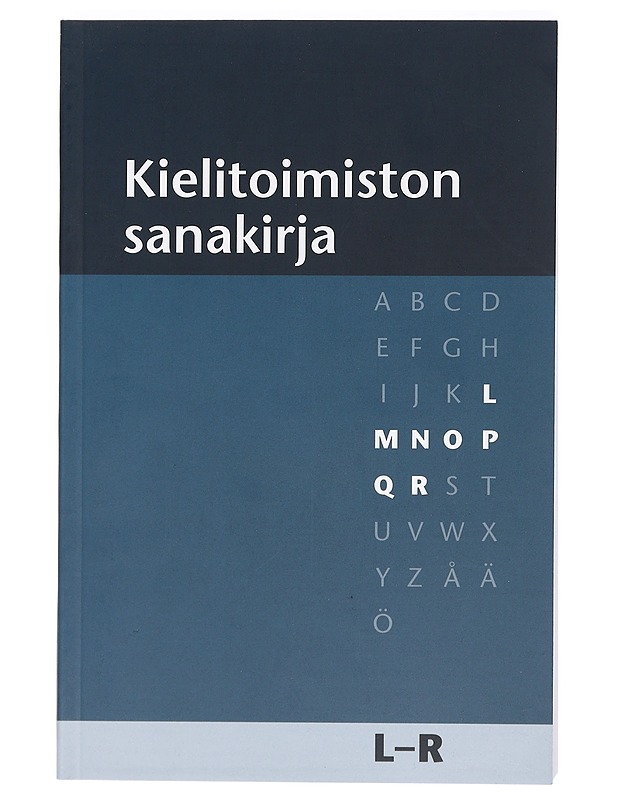 Kielitoimiston sanakirja. 2. osa, L-R - Grönros, Eija-Riitta - Matkaoppaat ja sanakirjat - 10105426588 - 0