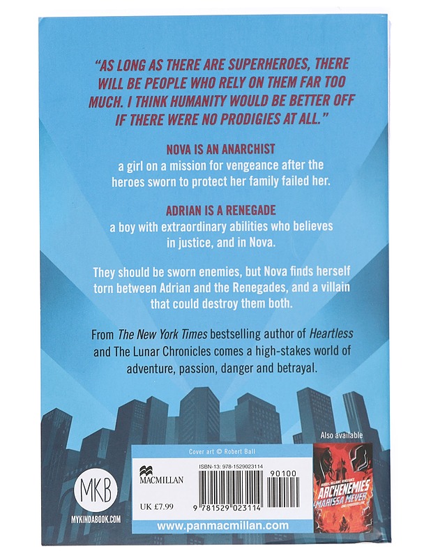 Renegades - Marissa Meyer - Fantasia- ja scifi - 10105426595 - 1