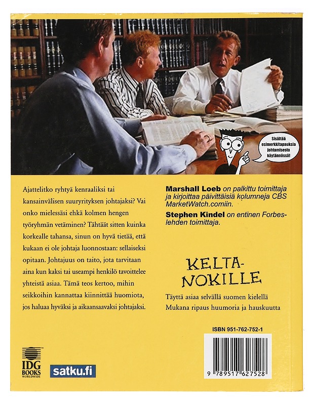 Johtamistaito keltanokille - Loeb, Marshall - Tietokirjat - 10105426598 - 1