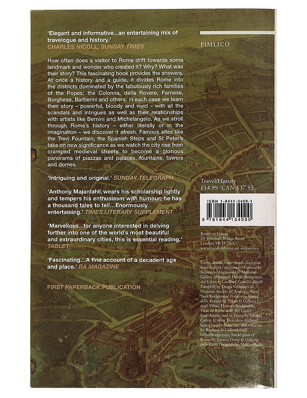 The Families Who Made Rome - Anthony Majanlahti - Historiakirjat - 10105426641 - 1