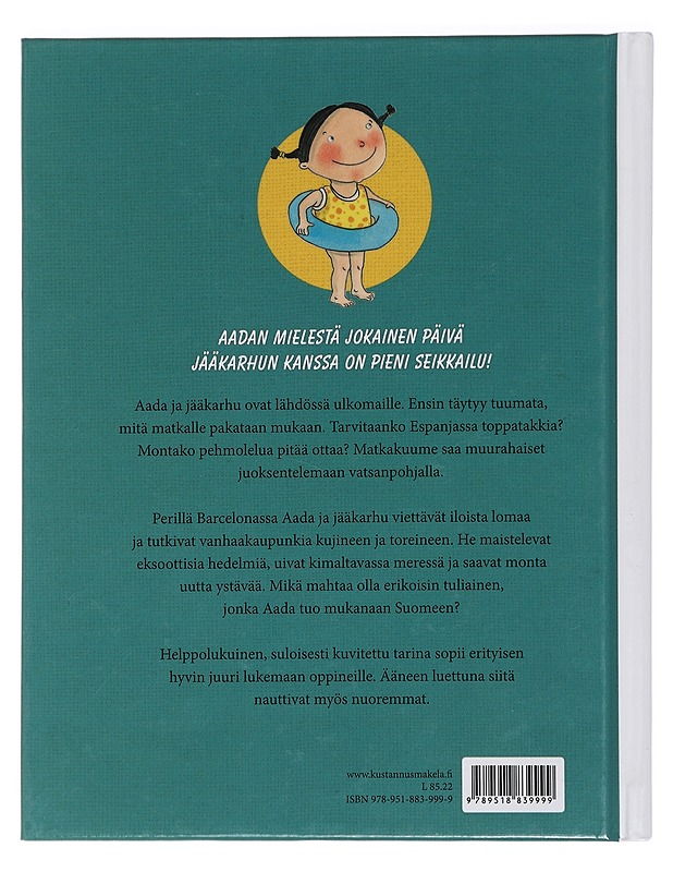Aada ja jääkarhu : yllätysten lomamatka - Marttinen, Tittamari - Lastenkirjat - 10105426661 - 1