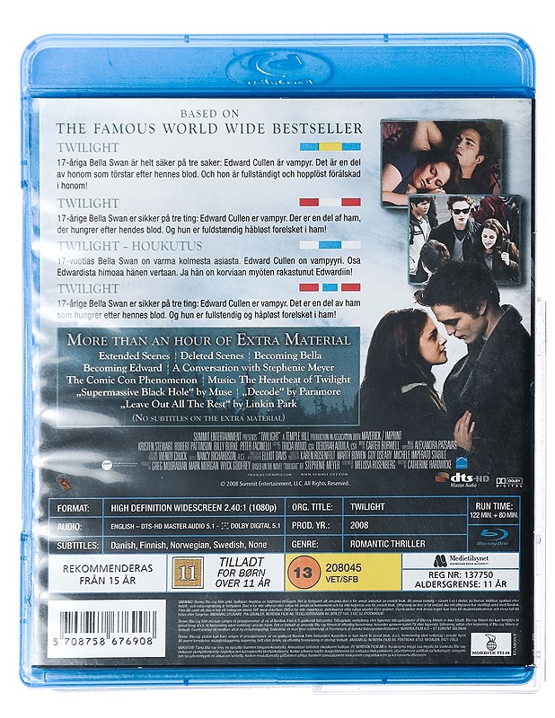Twilight - Blu-Ray - Blu-ray-levyt - 10105426669 - 1