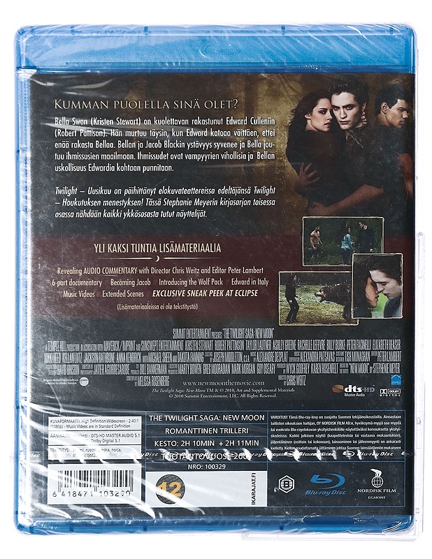 Twilight: Uusikuu - Blu-ray - Blu-ray-levyt - 10105426677 - 1