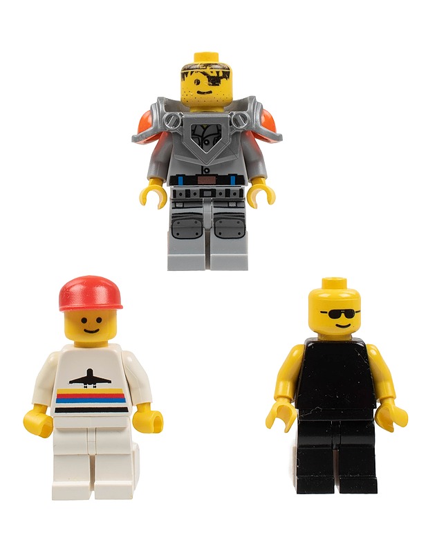 LEGO minifiguuri, 3 kpl - Lasten lelut - 10105426695 - 0