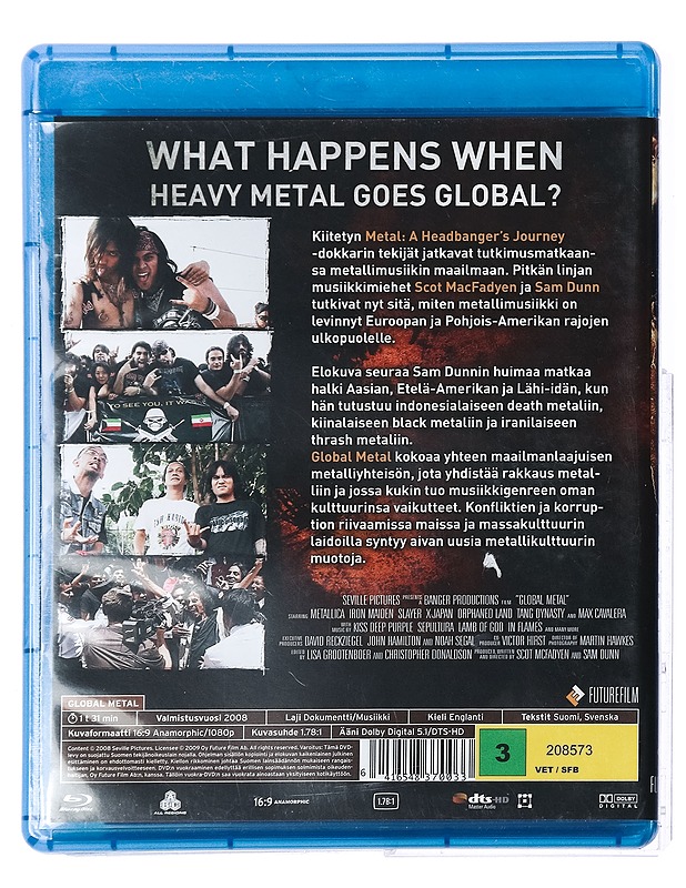 Global Metal - Blu-Ray - Blu-ray-levyt - 10105426702 - 1