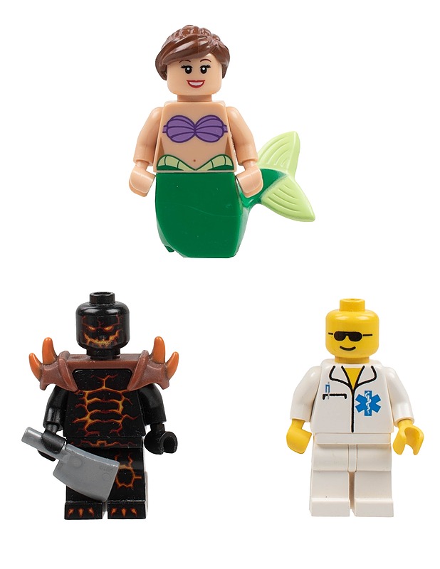 LEGO minifiguuri, 3 kpl - Lasten lelut - 10105426701 - 0