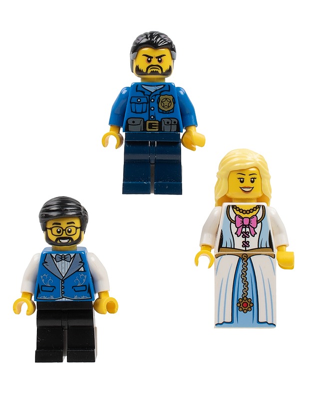 LEGO minifiguuri, 3 kpl - Lasten lelut - 10105426704 - 0