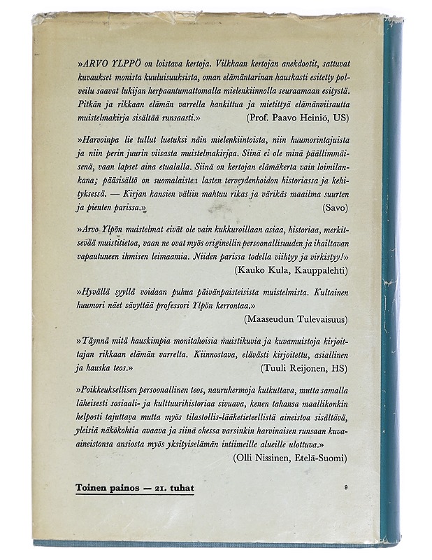 Arvo Ylppö, Elämäni pienten ja suurten parissa - Arvo Ylppö, Maija Suova - Elämäkerrat ja muistelmat - 10105426712 - 1
