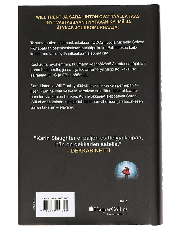 Viimeinen leski - Slaughter, Karin - Romaanit ja novellit - 10105426729 - 1