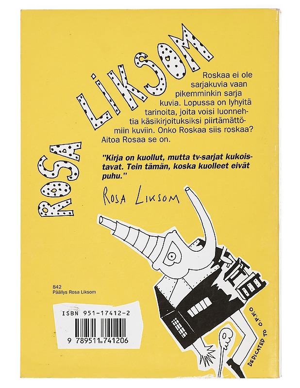 Roskaa - Liksom, Rosa - Sarjakuvat - 10105426735 - 1