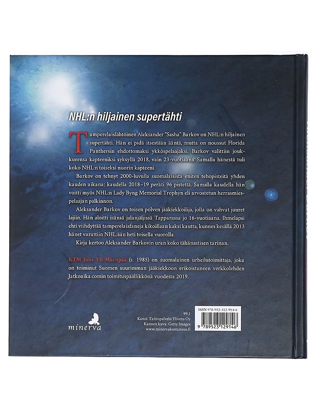 Aleksander Barkov : Tapparan kasvatista NHL-kapteeniksi - Joni Yli-Mäenpää - Elämäkerrat ja muistelmat - 10105426741 - 1