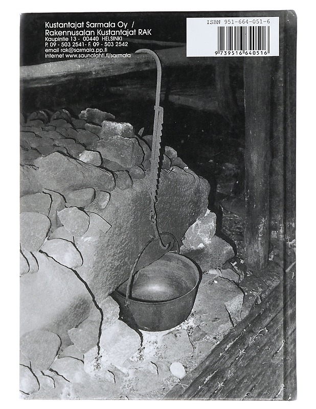 Savusaunakirja - Risto vuolle-apiala  - Tietokirjat ja oppaat - 10105426770 - 1