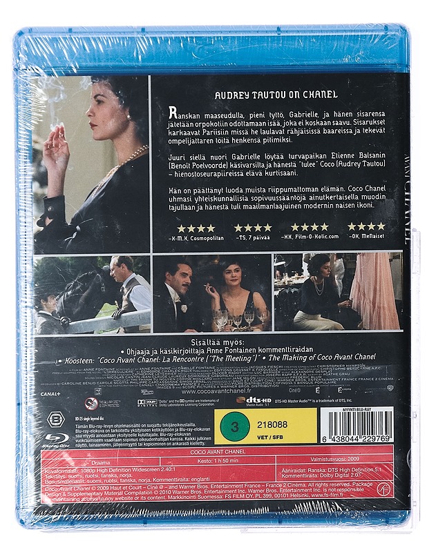 Coco Avant Chanel - Blu-ray - Blu-ray-levyt - 10105426775 - 1