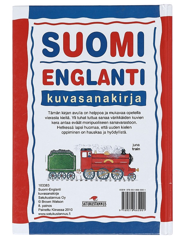 Suomi-englanti kuvasanakirja - Hensman, Judy - Lastenkirjat - 10105426792 - 1