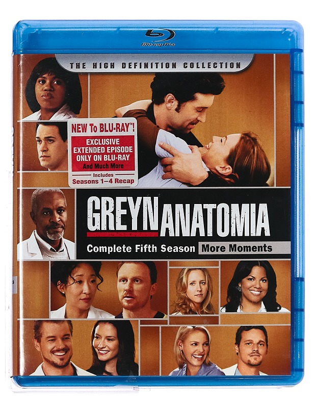 Greyn anatomia, 5. tuotantokausi - Blu-Ray - Blu-ray-levyt - 10105426794 - 0