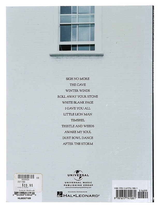 Mumford & Sons: Sigh No More. Piano, Vocal, Guitar - Harrastekirjat - 10105426840 - 1