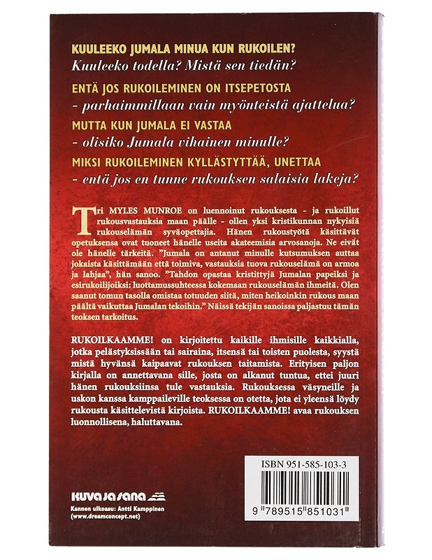 Rukoilkaamme! - Munroe, Myles - Tietokirjat ja oppaat - 10105426911 - 1