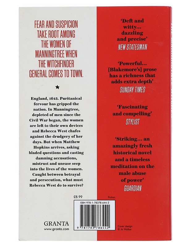 The Manningtree Witches - A. K. Blakemore - Romaanit ja novellit - 10105426921 - 1